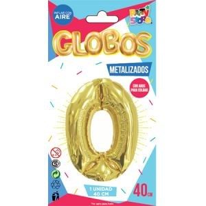 Numero 0 Dorado 14" Party  GMCD0