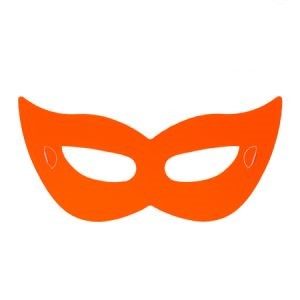 Antifaz Neon Fluo Naranja x 10 AC422