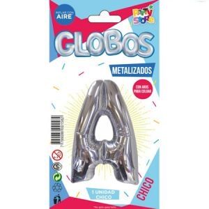 Letra A Plata de 14" GMCPA