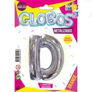 Letra D Plata 34"  GMGPD