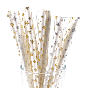 Sorbete Estrellas Dorado x 24 DSPP037