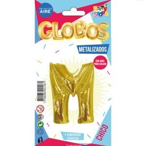 Letra M Dorada de 14" GMCDM