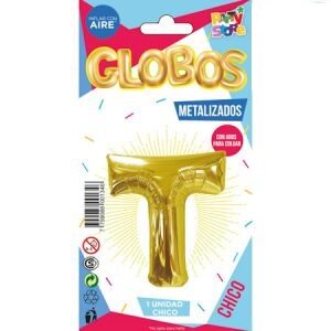 Letra T Dorada de 14" GMCDT