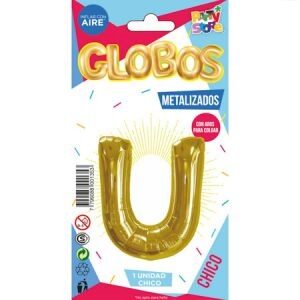 Letra U Dorada de 14" GMCDU