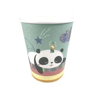 Vaso Oso Panda x 6un DVA030