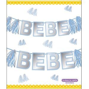 Guirnalda Bebe Varón 120 cm BABS04