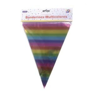 Banderin Multicolor Metalizado BAN011