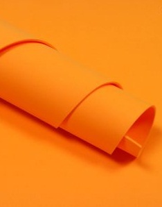 Goma Eva Fluo Naranja x10u GEFNA