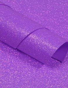 Goma Eva Iridiscente Violeta  x10u GEIVI