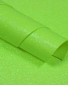 Goma Eva Iridiscente Verde  x10u GEIVE