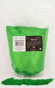 Glitter Verde Manzana x 1kg GL1-009