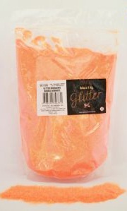 Glitter Naranja Vibrante Iridiscente x 1kg GL1-504