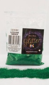 Glitter Verde Esmeralda x 100gr GL100-008