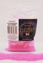 Glitter Rosa Flamenco Iridiscente x 100gr GL100-503