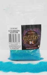 Glitter Celeste Cyan Iridiscente x 100gr GL100-506