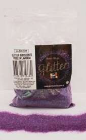 Glitter Violeta Lavanda Iridiscente x 100gr GL100-509