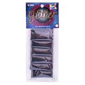 Glitter Negro pack x 6u GLP-002
