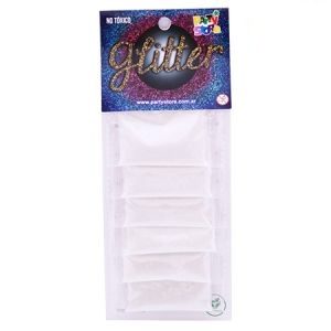 Glitter Blanco Puro pack x 6u GLP-004