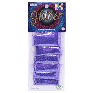 Glitter Lila Amatista pack x 6u GLP-006