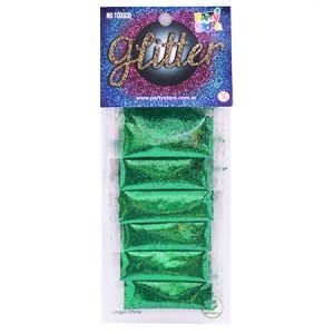 Glitter Verde Esmeralda pack x 6u GLP-008