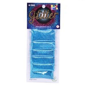 Glitter Azul Hielo pack x 6u GLP-011