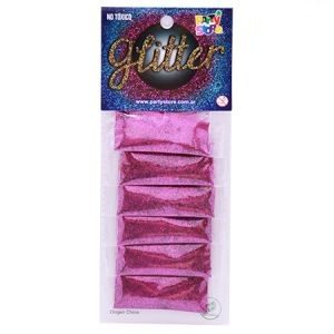 Glitter Rosa Fucsia pack x 6u GLP-013