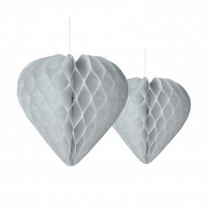 Decoración Corazón PLata GUPL01