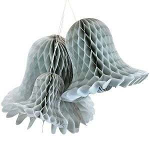 Decoración Campana Plata GUPL02