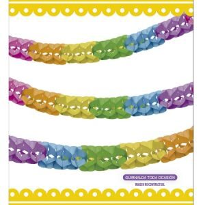 Guirnalda Forma Multicolor 200cm GUT06