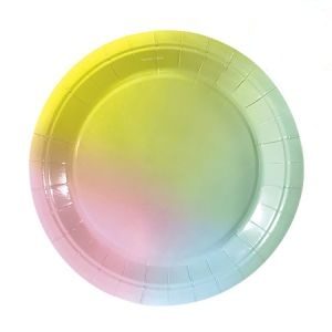 Plato Pastel Multicolor 17cm x 6 DPC045