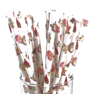 Sorbete Diagonal Flores Vintage x 24 DSPP044