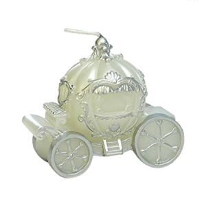 Vela Deco / Souvenir Carruaje Blanco VC06