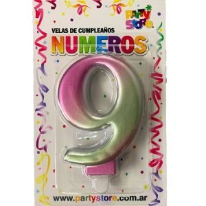 Vela Iridiscente Nº9 VNI9