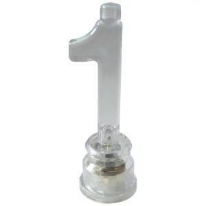 Vela Nº1 LED c/cuatro velas VNL1