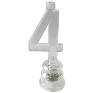 Vela Nº4 LED c/cuatro velas VNL4