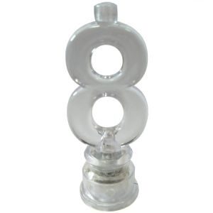 Vela Nº8 LED c/cuatro velas VNL8