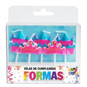 Velas Princesas x 5un  VS01