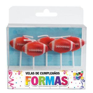 Velas Pelota de Rugby x 5un  VS04