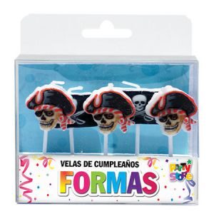 Velas Piratas x 5un  VS06