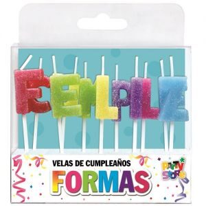 Velas Feliz Cumple x 11un  VS18