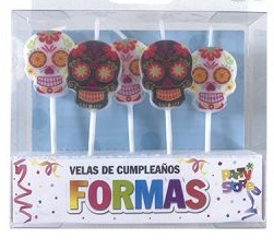 Velas Calacas x 5un  VS20