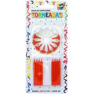 Velas Torneadas River x 24 VT6RI