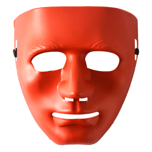 Mascara Careta Hip Hop Roja AC400