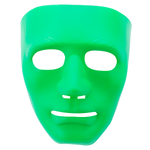 Mascara Careta Hip Hop Verde AC405