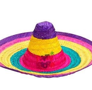 Gorro Mexicano Bandas Multicolor GO079