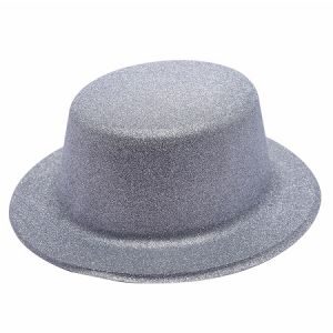 Gorro Galera Glitter Plateado GO090PL