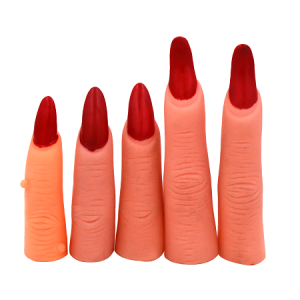 Dedos Brujas Uñas Rojas HD306