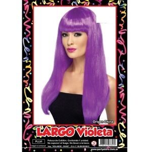 Peluca Largo Violeta PLLVI