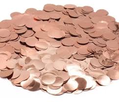 Confetti Metalizado Rosa Gold CORS x 10gr