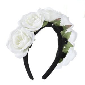 Vincha de Flores Blancas VI03